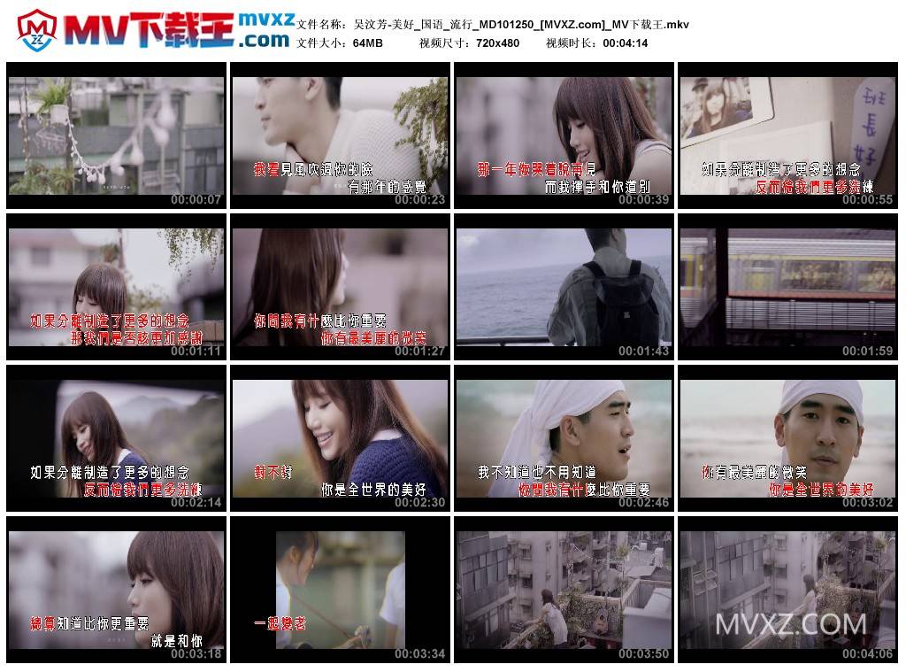 吴汶芳-美好_国语_流行_MD101250